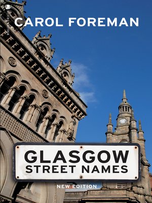 cover image of Glasgow Street Names
